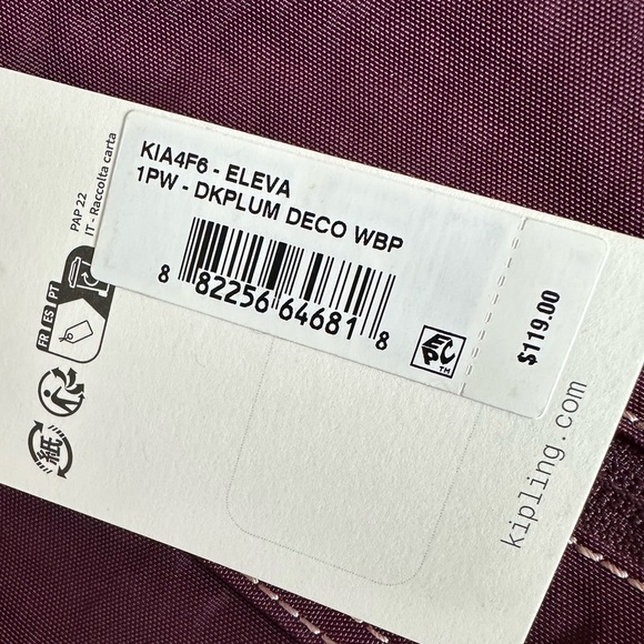 Kipling Eleva Tote Crossbody Bag - Picture 11 of 12